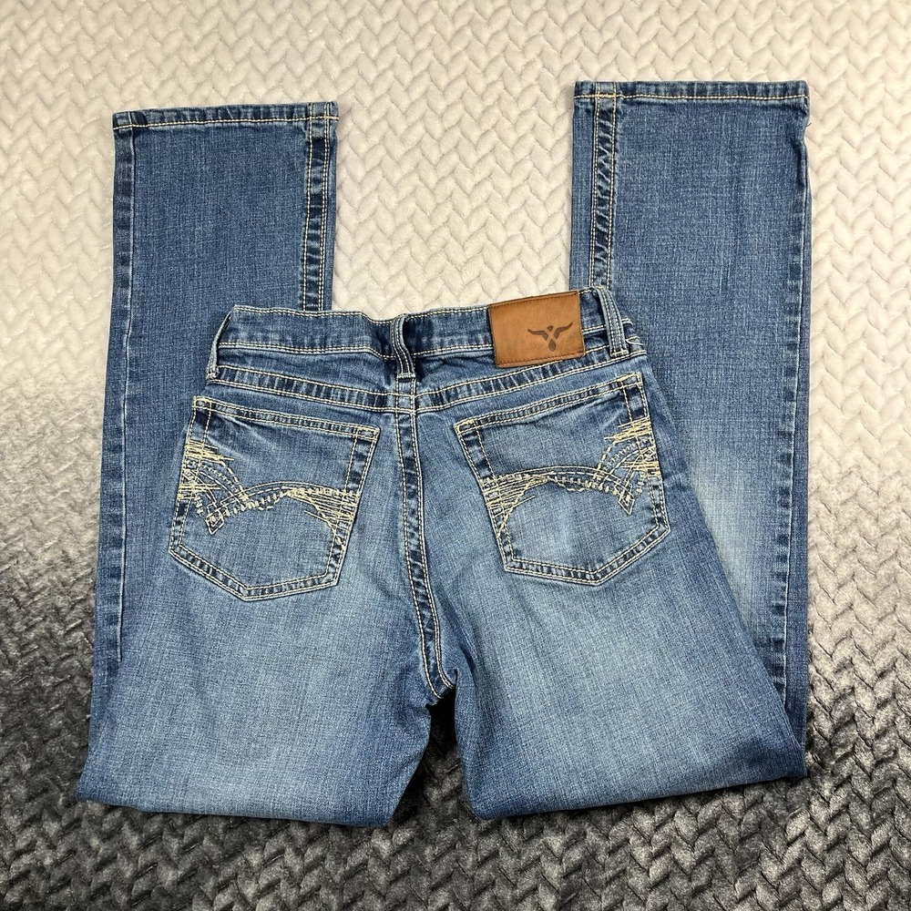 Wrangler 20X Style No. 42 Vintage Boot Cut Jeans Mens 29x32" Thick Stitch Y2K